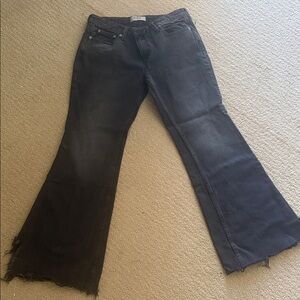 We The Free Black Boot Cut Jeans